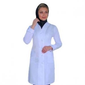 روپوش آزمایشگاهی زنانه یقه هفت