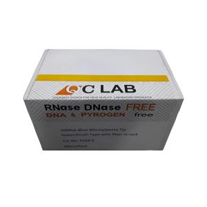 سرسمپلر فیلتردار ۱۰۰۰ul آبی QC Lab بسته ۶۰ عددی