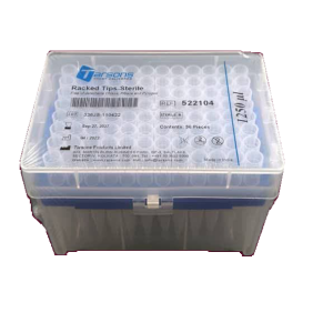 سرسمپلر شفاف داخل رک ۷٫۵ سانتی بدون فیلتر ۱۲۵۰-۱۰۰ میکرولیتر DnaseRnaseFree بسته ۹۶ عددی