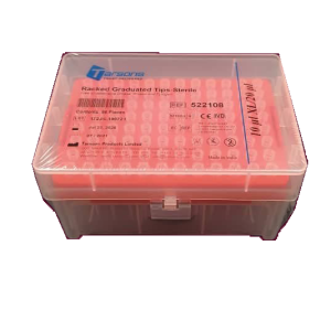 سرسمپلر کریستالی داخل رک بدون فیلتر پایه بلند ۲۰-۰٫۵ میکرولیتر DnaseRnaseFree بسته ۹۶ عددی